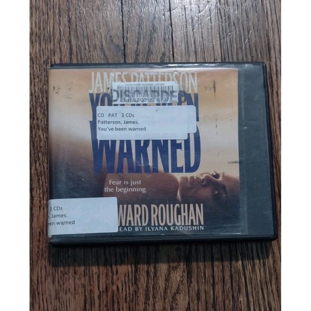 You've Been Warned‎ James Patterson Howard Roughan Audiobook 3 CD Set Abridged